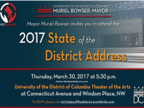 2017 State of the District Address flyer
