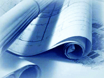 Creating an Individual Plan for Employment Blueprints on a desk