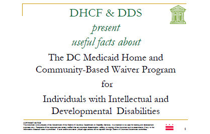 DHCF & DDS presentation cover